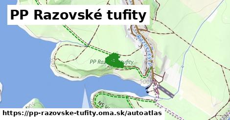 ikona Mapa autoatlas v pp-razovske-tufity