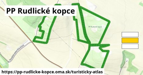 ikona PP Rudlické kopce: 0 m trás turisticky-atlas v pp-rudlicke-kopce