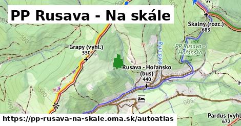 ikona Mapa autoatlas v pp-rusava-na-skale