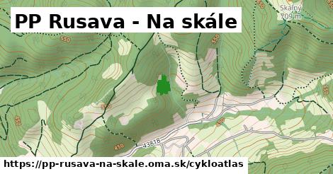 ikona PP Rusava - Na skále: 0 m trás cykloatlas v pp-rusava-na-skale