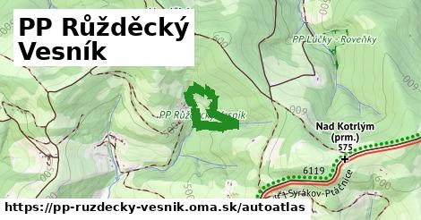 ikona Mapa autoatlas v pp-ruzdecky-vesnik