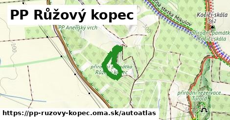 ikona Mapa autoatlas v pp-ruzovy-kopec