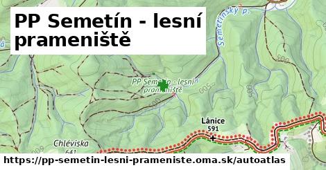 ikona Mapa autoatlas v pp-semetin-lesni-prameniste