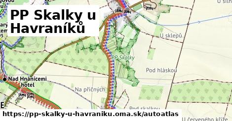 ikona Mapa autoatlas v pp-skalky-u-havraniku