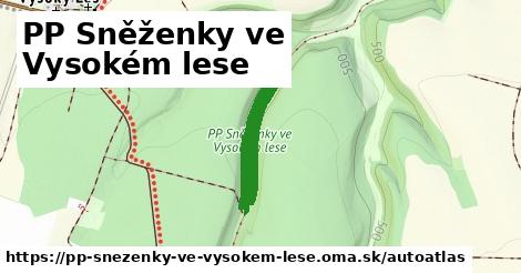 ikona Mapa autoatlas v pp-snezenky-ve-vysokem-lese