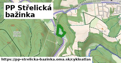 ikona PP Střelická bažinka: 0 m trás cykloatlas v pp-strelicka-bazinka