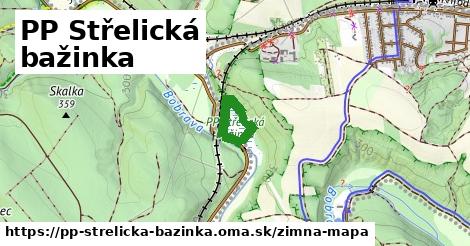 ikona PP Střelická bažinka: 0 m trás zimna-mapa v pp-strelicka-bazinka