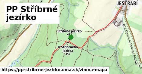 ikona Zimná mapa zimna-mapa v pp-stribrne-jezirko