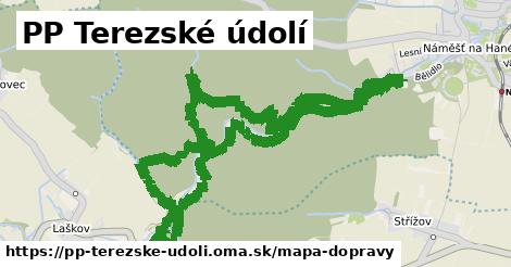 ikona PP Terezské údolí: 0 m trás mapa-dopravy v pp-terezske-udoli