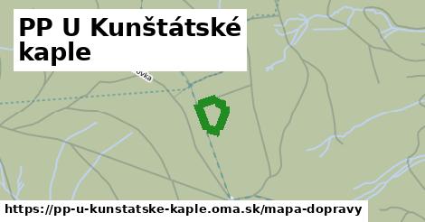 ikona PP U Kunštátské kaple: 0 m trás mapa-dopravy v pp-u-kunstatske-kaple