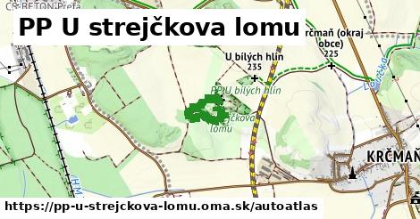 ikona Mapa autoatlas v pp-u-strejckova-lomu