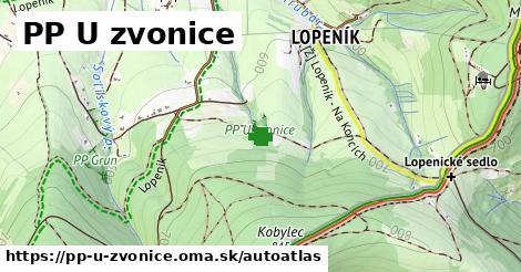 ikona Mapa autoatlas v pp-u-zvonice