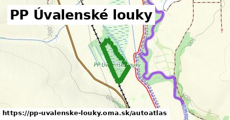 ikona Mapa autoatlas v pp-uvalenske-louky