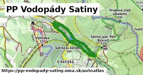 ikona Mapa autoatlas v pp-vodopady-satiny