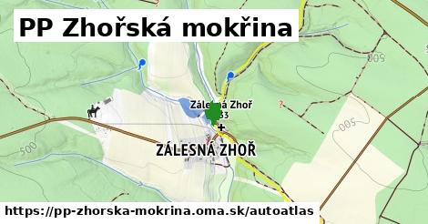 ikona Mapa autoatlas v pp-zhorska-mokrina