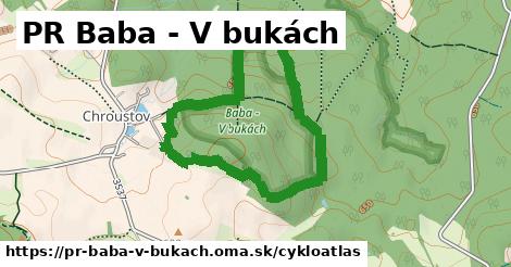ikona PR Baba - V bukách: 0 m trás cykloatlas v pr-baba-v-bukach
