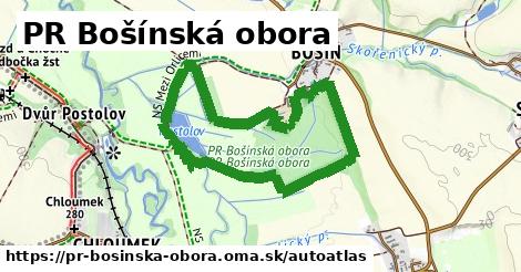 ikona Mapa autoatlas v pr-bosinska-obora