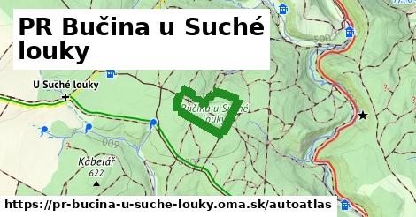 ikona Mapa autoatlas v pr-bucina-u-suche-louky