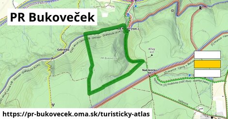 ikona Turistická mapa turisticky-atlas v pr-bukovecek