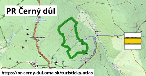 ikona Turistická mapa turisticky-atlas v pr-cerny-dul