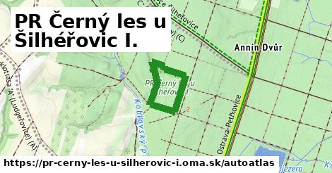 ikona Mapa autoatlas v pr-cerny-les-u-silherovic-i