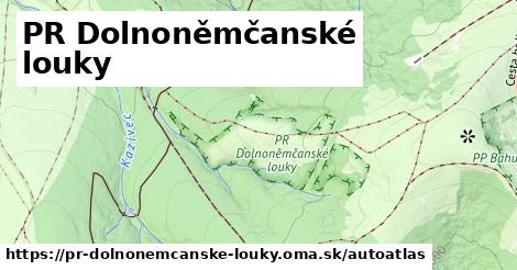 ikona Mapa autoatlas v pr-dolnonemcanske-louky