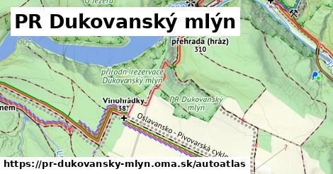 ikona Mapa autoatlas v pr-dukovansky-mlyn