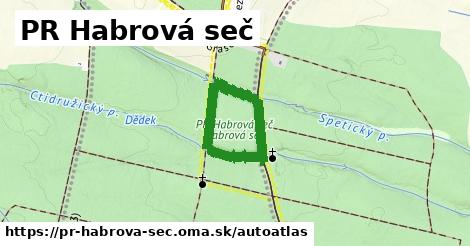 ikona Mapa autoatlas v pr-habrova-sec