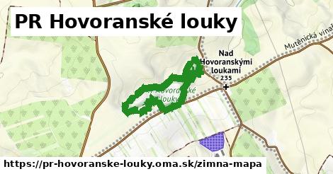 ikona PR Hovoranské louky: 0 m trás zimna-mapa v pr-hovoranske-louky