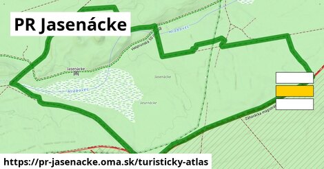 ikona Turistická mapa turisticky-atlas v pr-jasenacke