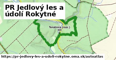 ikona Mapa autoatlas v pr-jedlovy-les-a-udoli-rokytne