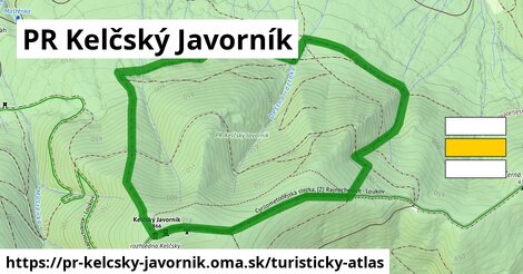 ikona Turistická mapa turisticky-atlas v pr-kelcsky-javornik