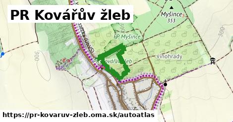 ikona Mapa autoatlas v pr-kovaruv-zleb