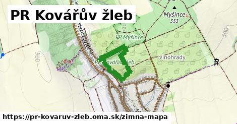 ikona Zimná mapa zimna-mapa v pr-kovaruv-zleb