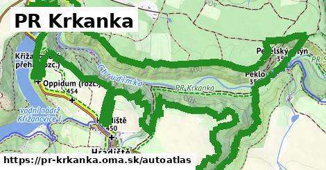 ikona Mapa autoatlas v pr-krkanka