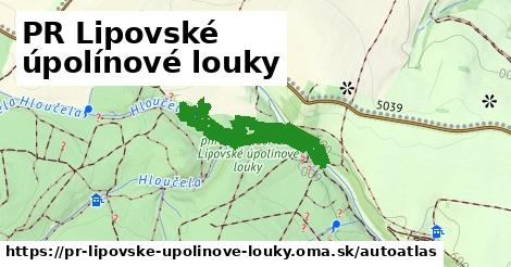 ikona Mapa autoatlas v pr-lipovske-upolinove-louky