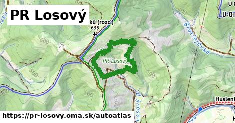 ikona Mapa autoatlas v pr-losovy