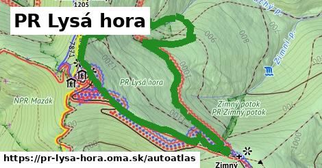 ikona Mapa autoatlas v pr-lysa-hora