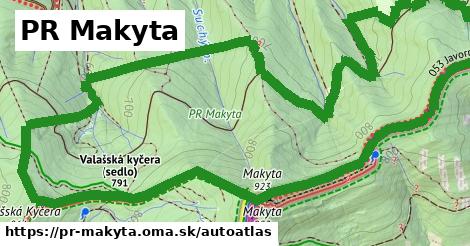 ikona Mapa autoatlas v pr-makyta