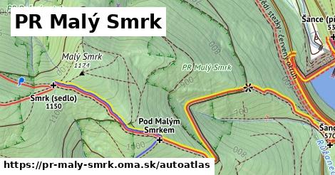 ikona Mapa autoatlas v pr-maly-smrk