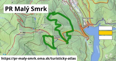 ikona Turistická mapa turisticky-atlas v pr-maly-smrk