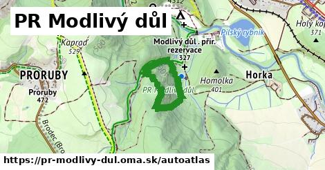 ikona Mapa autoatlas v pr-modlivy-dul