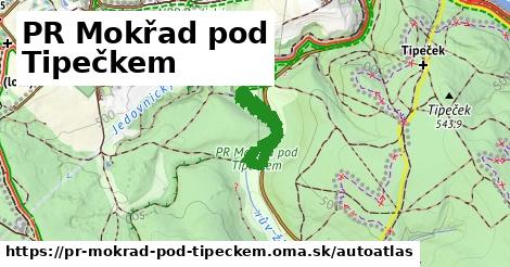 ikona Mapa autoatlas v pr-mokrad-pod-tipeckem