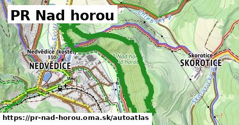 ikona Mapa autoatlas v pr-nad-horou