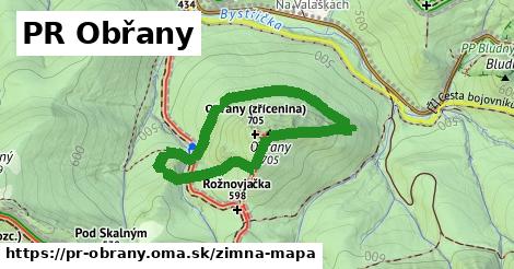 ikona Zimná mapa zimna-mapa v pr-obrany