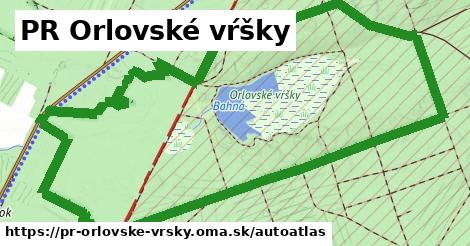 ikona Mapa autoatlas v pr-orlovske-vrsky