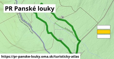 ikona Turistická mapa turisticky-atlas v pr-panske-louky