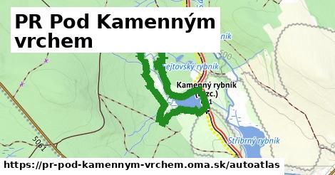 ulice v PR Pod Kamenným vrchem