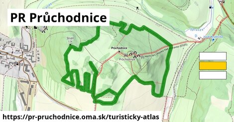 ikona Turistická mapa turisticky-atlas v pr-pruchodnice