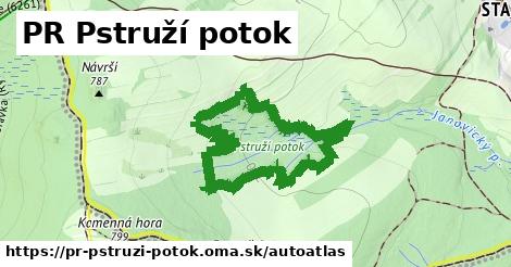 ikona Mapa autoatlas v pr-pstruzi-potok
